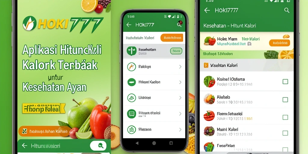Tampilan antarmuka HOKI777 dengan fitur Hitung Kalori yang mudah digunakan.