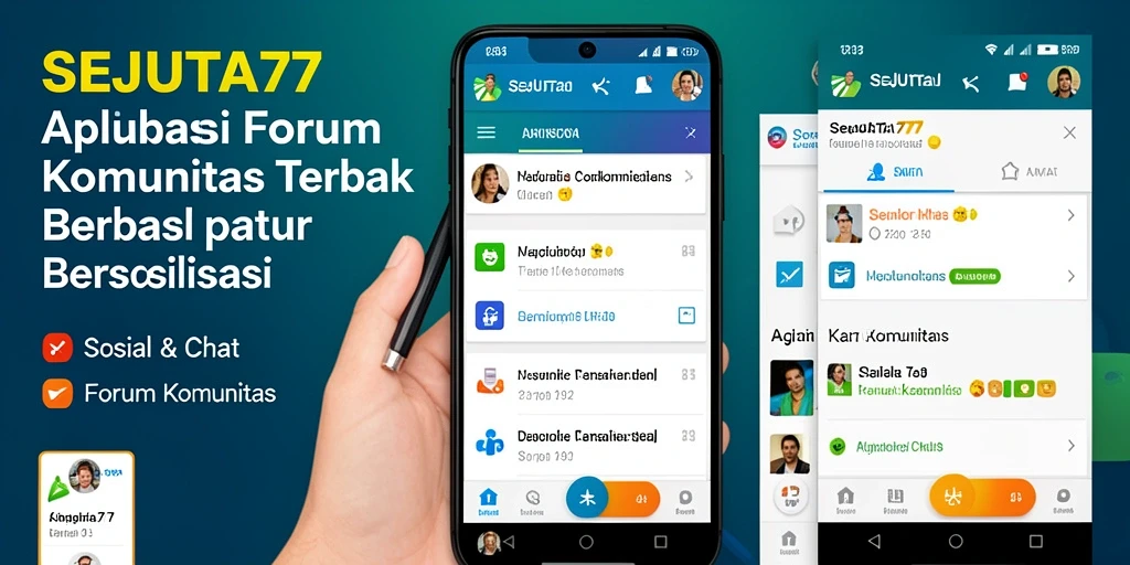 Tampilan antarmuka SEJUTA77 yang menarik dan interaktif.